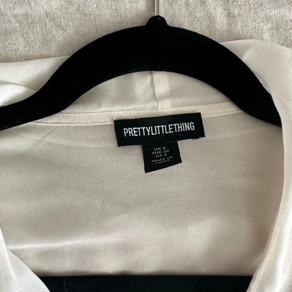 Ruffled Cream Crop Top - Picture 6 of 7